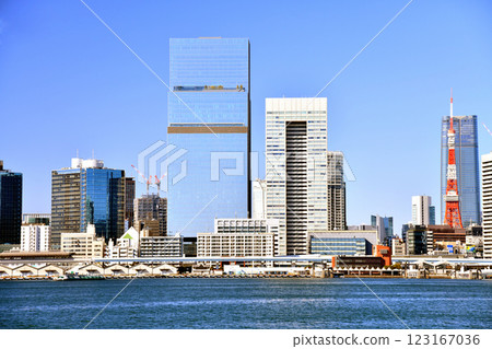 日之出碼頭景觀 (東京都港區) [2025.1] 123167036