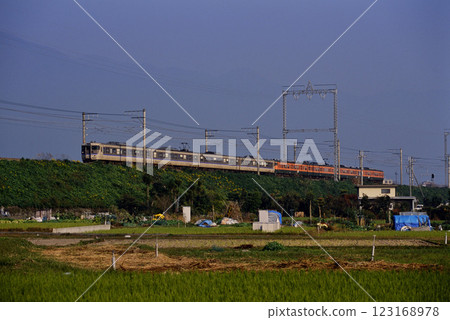 2006年：8列113系列本地列車在湖西線上運行 123168978