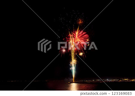 Fujisawa Enoshima Fireworks Festival, Kanagawa Prefecture Fujisawa Enoshima Fireworks Festival, Kanagawa Prefecture 123169083