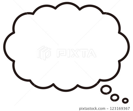 Speech bubble, fluffy, bubble illustration Speech bubble, fluffy, bubble illustration 123169367