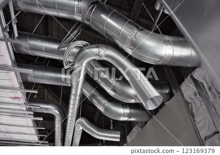 Piping in the ceiling 123169379