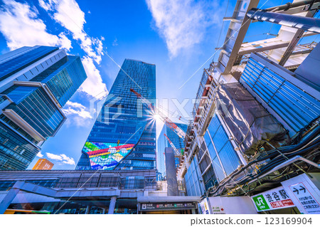 日本東京城市景觀：忠犬八公檢票口…新入口/出口…澀谷站…新時代的一線希望 = 2025 年 2 月 19 日 123169904