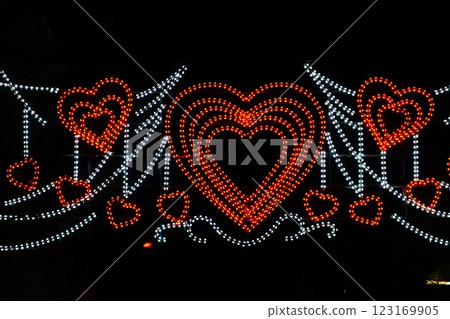 Heart illumination 123169905