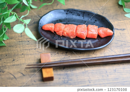 Fukuoka's famous mustard cod roe Fukuoka's famous mustard cod roe 123170108