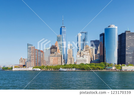New York City skyline 123170339