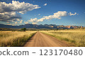 Generative AI illustration of view of Utahs and breathtaking landscapes 123170480