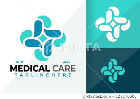Medical Symbol Logo Icon Vector Design Illustration Medical Symbol Logo Icon Vector Design Illustration 123170503