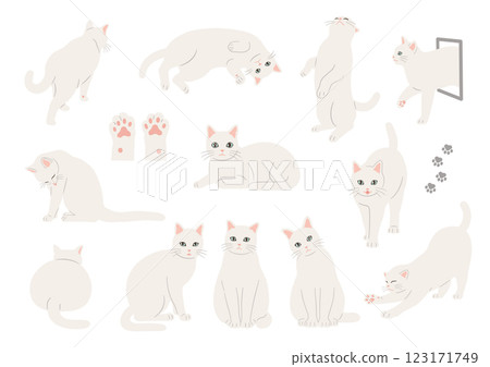 白貓手繪插畫集 123171749