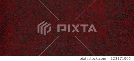 Imitation cowhide texture close up, red and burgundy cowhide texture can be background Imitation cowhide texture close up, red and burgundy cowhide texture can be background 123171905