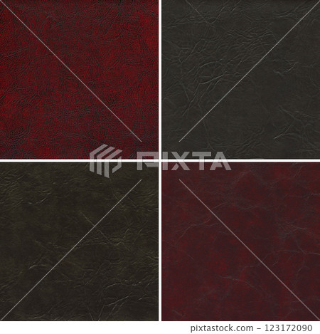 Imitation cowhide texture close up, red burgundy black and grey cowhide texture can be background 123172090