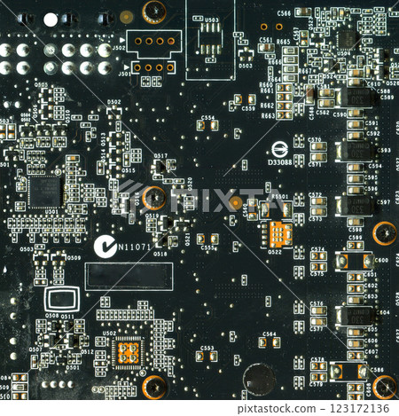 Super performance, new generation electronic circuit, graphics card for powerful games main circuit board for computer 123172136