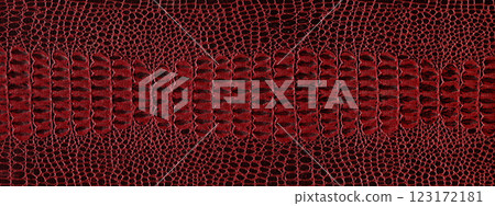 Imitation crocodile skin red and burgundy texture, useful as background for any design work Imitation crocodile skin red and burgundy texture, useful as background for any design work 123172181