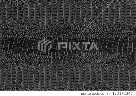 Imitation crocodile skin black and white texture, useful as background for any design work Imitation crocodile skin black and white texture, useful as background for any design work 123172345