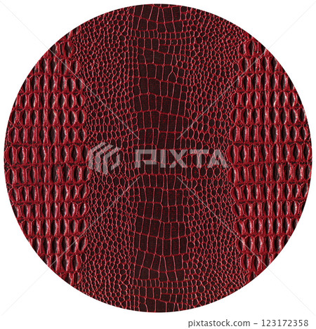 Imitation crocodile skin red and burgundy texture, useful as background for any design work 123172358