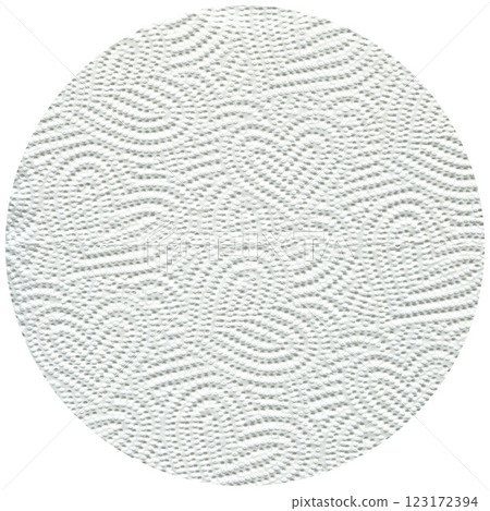 Paper white patterned napkin texture used for kitchen cleaning 123172394