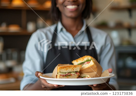 Artisanal Delicatessen A Moment of Culinary Service and Hospitality in a Contemporary Urban Cafe Artisanal Delicatessen A Moment of Culinary Service and Hospitality in a Contemporary Urban Cafe 123173836