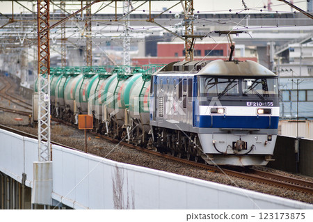 Musashino Line Nishi-Urawa - Kita-Asaka JR Freight EF210-155 (Shin-Tsurumi) Musashino Line Nishi-Urawa - Kita-Asaka JR Freight EF210-155 (Shin-Tsurumi) 123173875