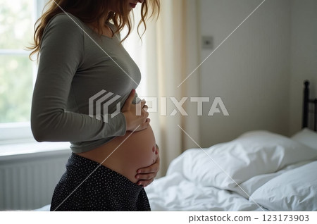 Chronic Gastrointestinal Distress A Visual Documentation of Living with Digestive Disorders or pregnancy pain 123173903