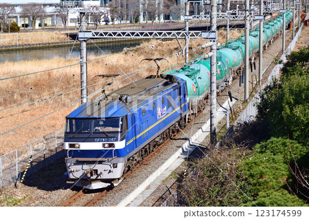 東海道本線貨運支線 東高島櫻木町 JR貨運 EF210-347 (新鶴見) 123174599