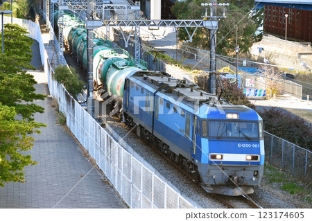 Tokaido Main Line Freight Branch Sakuragicho-Higashi-Takashima JR Freight EH200-901 (Takasaki) Tokaido Main Line Freight Branch Sakuragicho-Higashi-Takashima JR Freight EH200-901 (Takasaki) 123174605