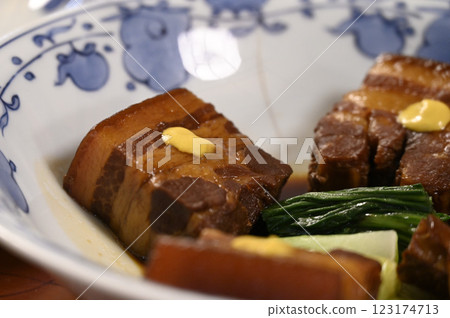 Well-cooked pork belly Well-cooked pork belly 123174713