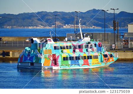 東海汽船久里濱港七島鞆波音 929 型噴射機 東海汽船久里濱港七島鞆波音 929 型噴射機 123175039