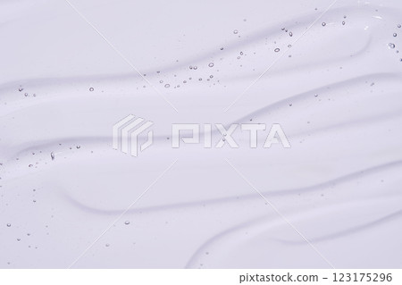 Texture of the hair gel or hyaluronic gel for the face. 123175296