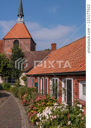 the german krummhoern at the north sea 123177022