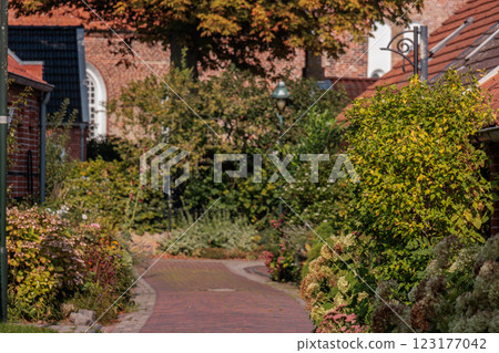 the german krummhoern at the north sea 123177042