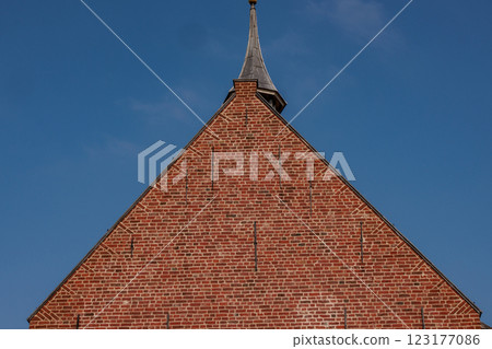 the german krummhoern at the north sea 123177086