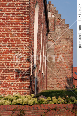 the german krummhoern at the north sea the german krummhoern at the north sea 123177087