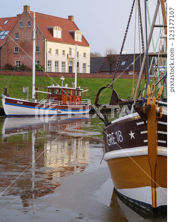 the german krummhoern at the north sea 123177107