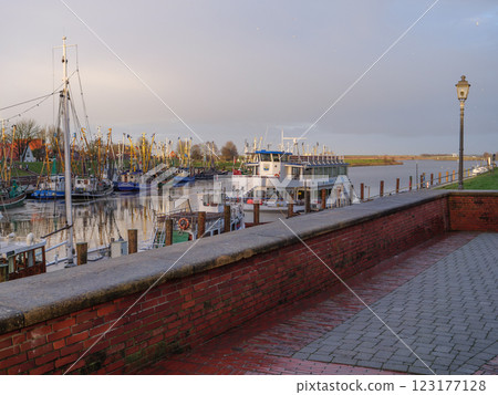 the german krummhoern at the north sea the german krummhoern at the north sea 123177128