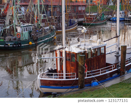 the german krummhoern at the north sea 123177131