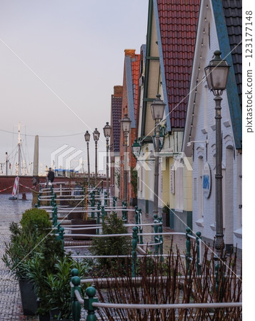 the german krummhoern at the north sea 123177148