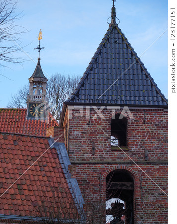 the german krummhoern at the north sea 123177151