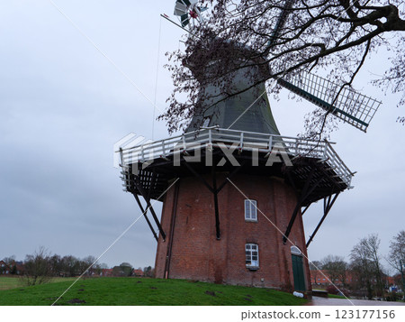 the german krummhoern at the north sea 123177156
