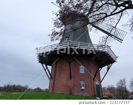 the german krummhoern at the north sea 123177157