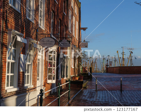 the german krummhoern at the north sea 123177167