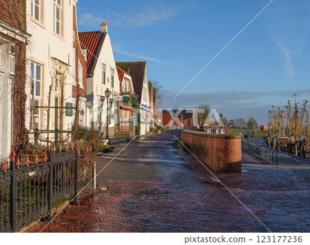the german krummhoern at the north sea 123177236