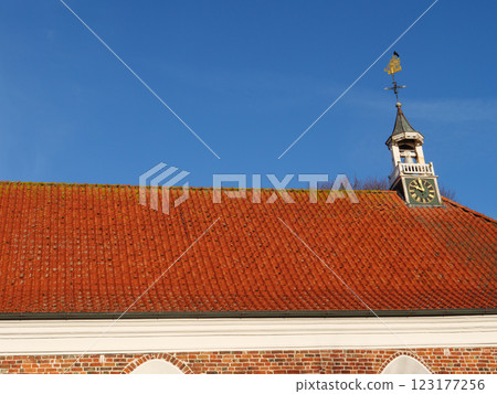 the german krummhoern at the north sea the german krummhoern at the north sea 123177256