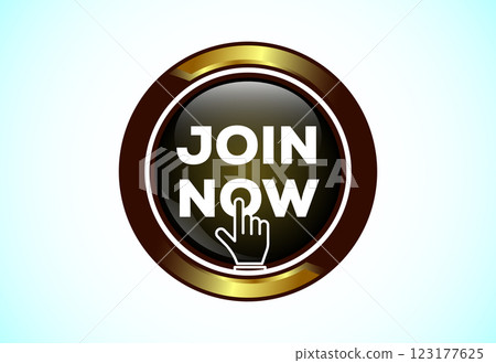 Join now button design illustration, Join now icon suitable for mobile app, and website UI design Join now button design illustration, Join now icon suitable for mobile app, and website UI design 123177625
