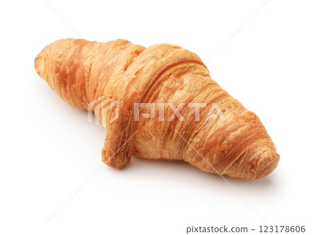 Freshly baked french croissant 123178606