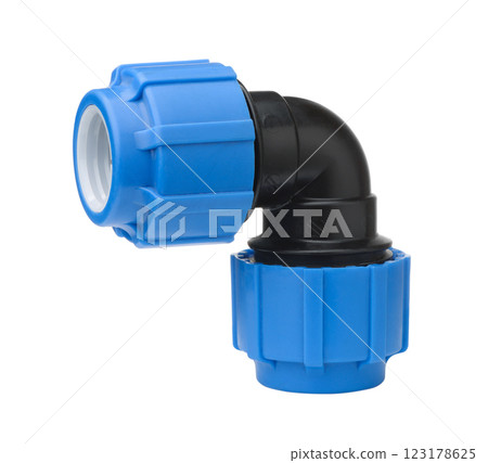 Plastic water pipe elbow Plastic water pipe elbow 123178625