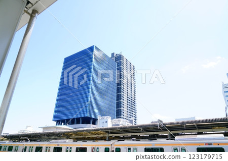 JR Nakano Station and its surroundings JR Nakano Station and its surroundings 123179715