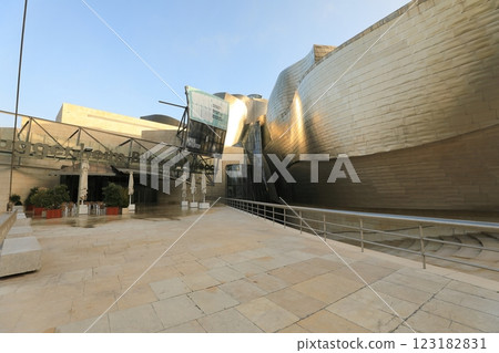 Guggenheim Museum main entrance 123182831