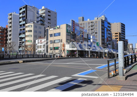 JR Sugamo Station Hakusan Street 123184494