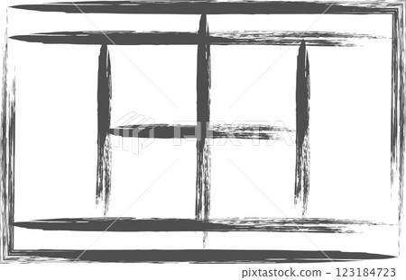 運動相關的手繪插畫:球場、網球 運動相關的手繪插畫:球場、網球 123184723