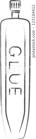 文具相關毛筆插畫-Nori 文具相關毛筆插畫-Nori 123184812