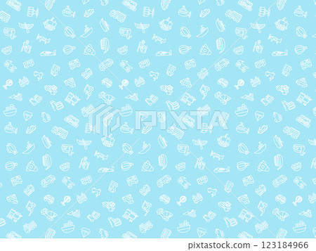 Wallpaper illustrations of various vehicles Wallpaper illustrations of various vehicles 123184966